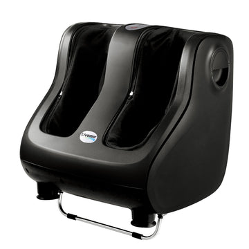 Livemor Foot Massager with Shiatsu Kneading and Roller Massage Black