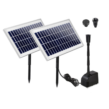 Gardeon Solar Powered Pond Pump Submersible Fountain 2.2m