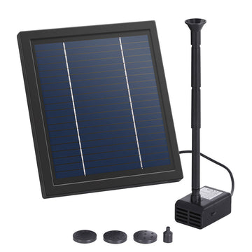 Gardeon Solar Pond Pump Water Fountain Kit Submersible 6.1FT