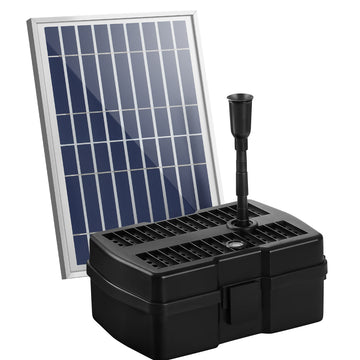 Gardeon Solar Pond Pump Fountain Filter Box 200cm 800L/H