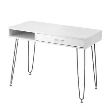 Artiss Computer Desk with Storage Drawer White