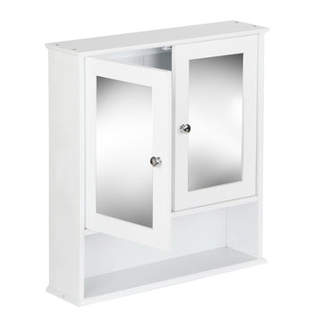 Space Saving Artiss Bathroom Mirror Cabinet White