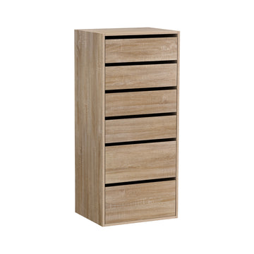 Artiss Chest of Drawers 6-Drawer Bedroom Storage Pine