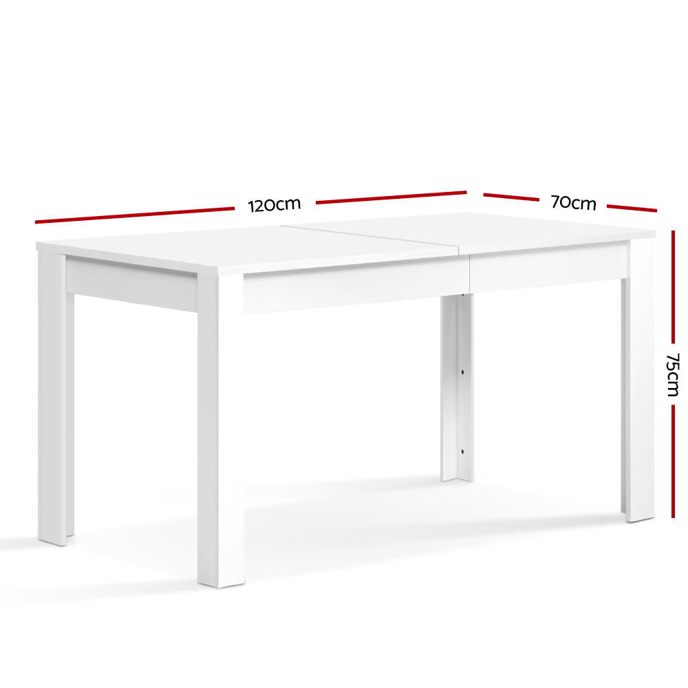 Artiss NATU Dining Table 120cm White