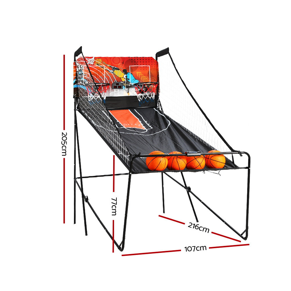 Electronic Basketball Arcade Game Machine with Scorer 8 Game Modes
