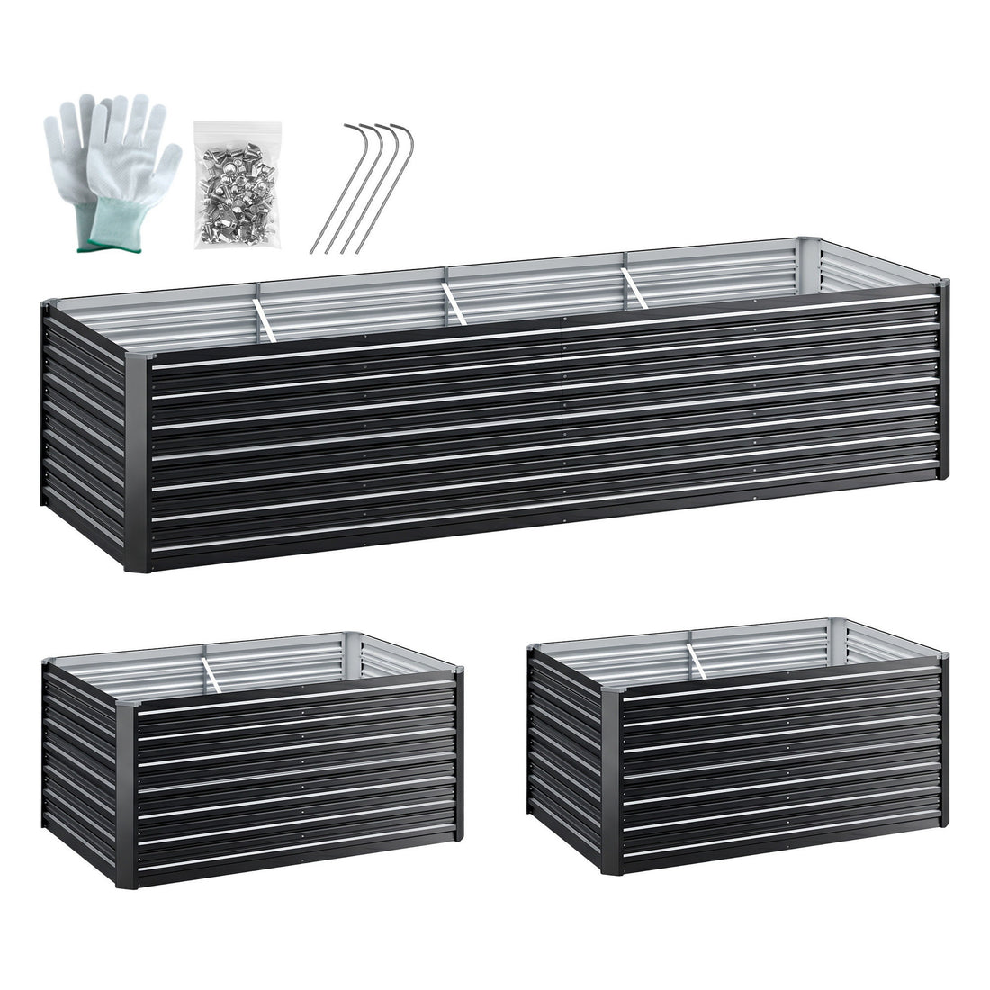 Green Fingers 2-in-1 Extra Deep Raised Garden Bed