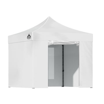Instahut Pop Up Gazebo 3x3m 500D Oxford UV Water Resistant White