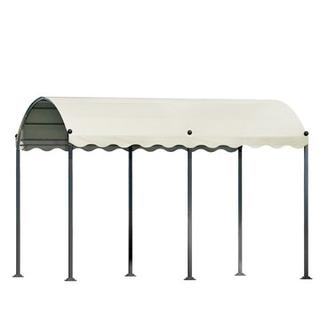 Instahut Gazebo 4x3m Outdoor Wedding Event Beige