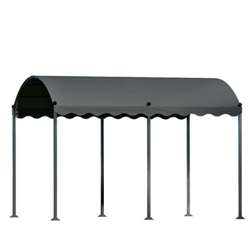 Instahut Gazebo 4x3m Outdoor Wedding Event Grey