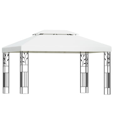 Instahut Gazebo 4x3m Outdoor Wedding Event White