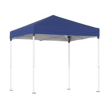 Instahut Pop Up Gazebo 2x2m UV Resistant Water Resistant Blue with Base Pods