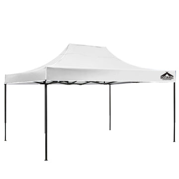 Instahut Pop Up Gazebo 500D Oxford 3x4.5m White UV Resistant