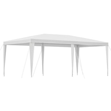 Instahut Wedding Gazebo 3x6m White UV Resistant Portable Outdoor Marquee