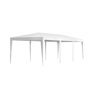 Instahut Gazebo 3x9m Wedding Marquee Tent White UV Resistant