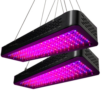 Greenfingers LED Grow Light Full Spectrum for Indoor Plants 2x1000W