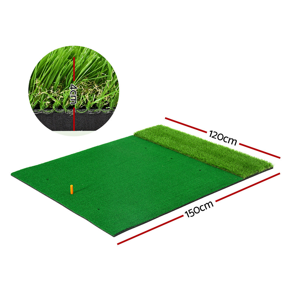 Everfit Golf Hitting Mat 2-in-1 Portable Driving Range 150cm