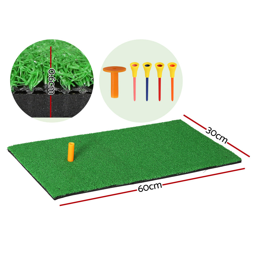 Everfit Portable Golf Practice Mat for Driving Range Training 60x30cm