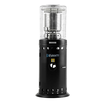 Devanti Gas Patio Heater 13.5kW Black
