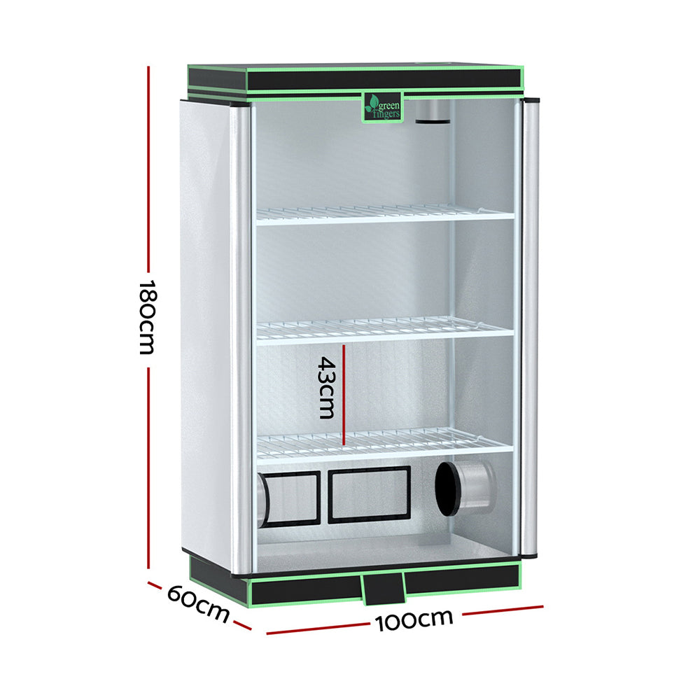 Greenfingers Hydroponics Grow Tent 100x60x180cm 4-Tier