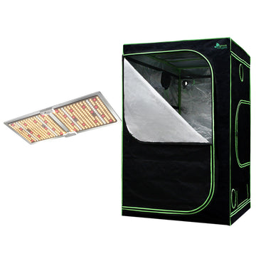 Greenfingers Indoor Hydroponics Grow Tent Kit 220W LED Full Spectrum Smart App
