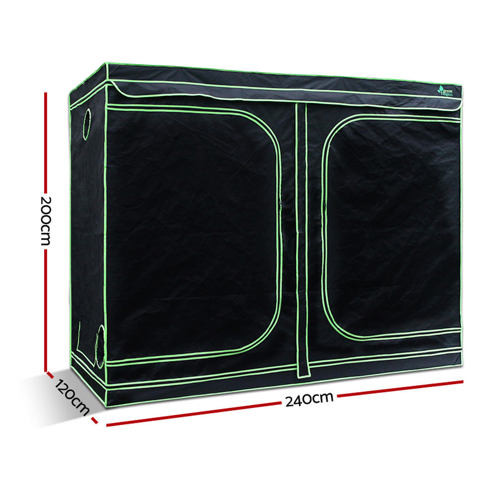 Green Fingers Indoor Grow Tent for Hydroponics 240x120x200cm