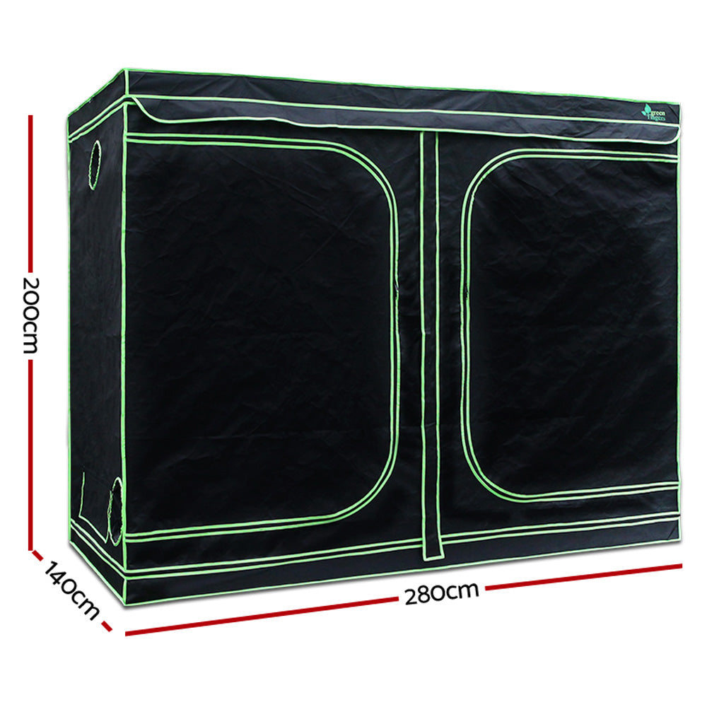 Green Fingers Indoor Grow Tent for Hydroponics 280x140x200cm