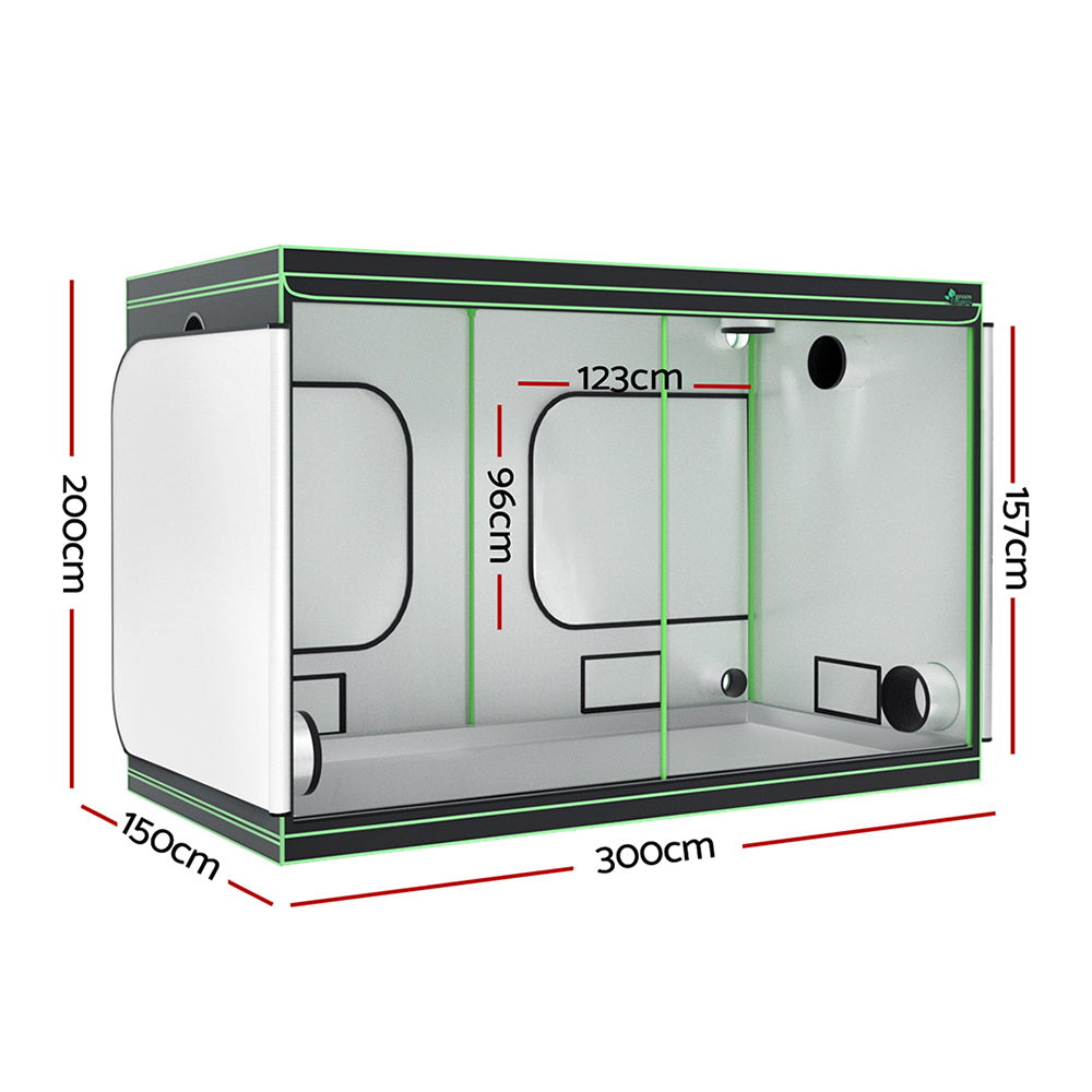 Greenfingers Hydroponics Grow Tent 300x150cm