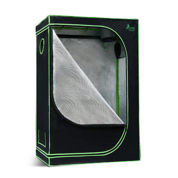 Green Fingers Indoor Grow Tent for Hydroponics 90x50x160cm