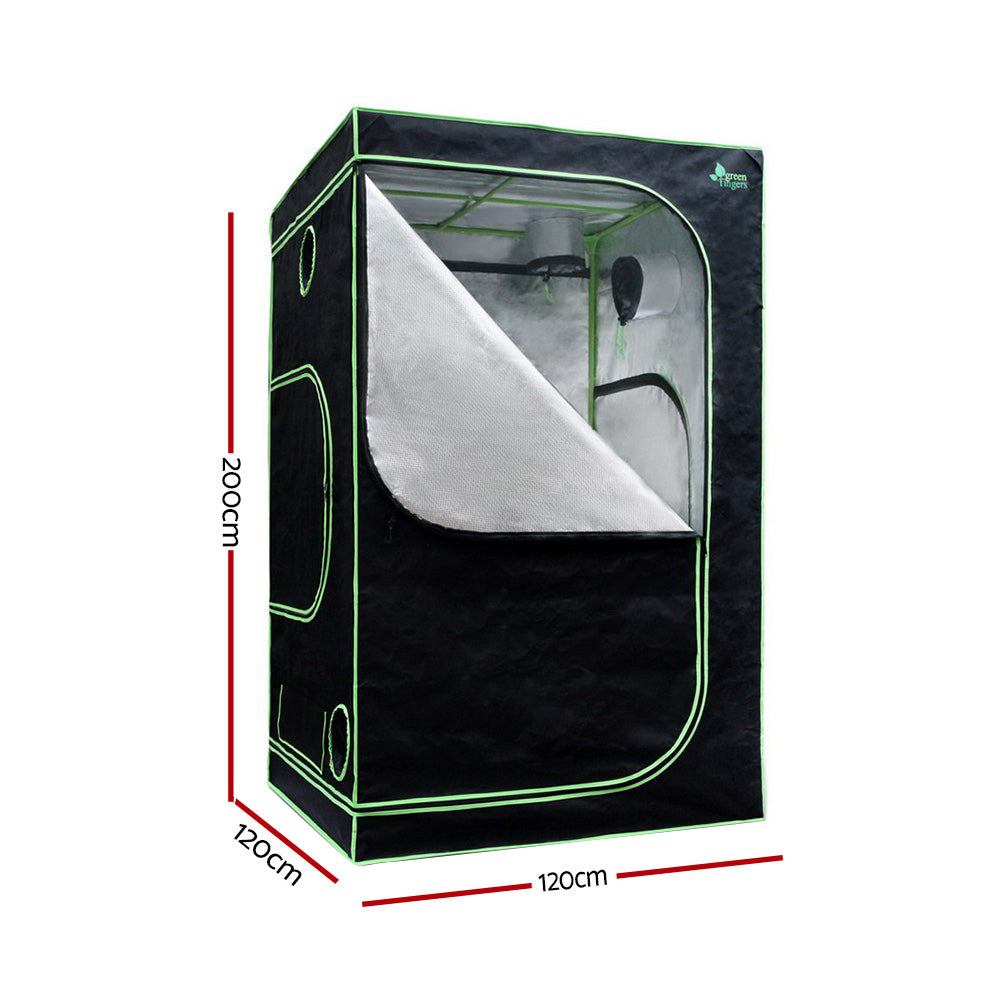 Greenfingers Complete Grow Tent Kit with LED Light and Ventilation 120x120x200cm