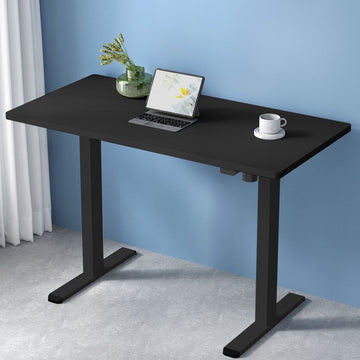Artiss Motorised Standing Desk Height Adjustable 140CM Black