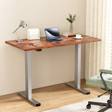 Artiss Standing Desk Electric Height Adjustable 120cm Brown