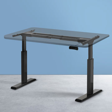 Artiss Electric Standing Desk Frame Dual Motor Black
