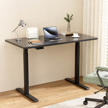 Artiss Electric Standing Desk Dual Motor Height Adjustable 140cm Black