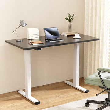 Artiss Electric Standing Desk Height Adjustable Dual Motor 140cm Black