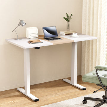 Artiss Standing Desk Motorised Height Adjustable 120CM White