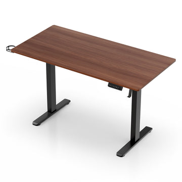 Artiss Electric Sit Stand Desk Motorised Dual Motor 140cm Walnut