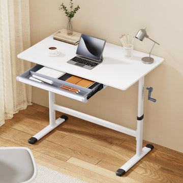 Artiss Standing Desk Height Adjustable White
