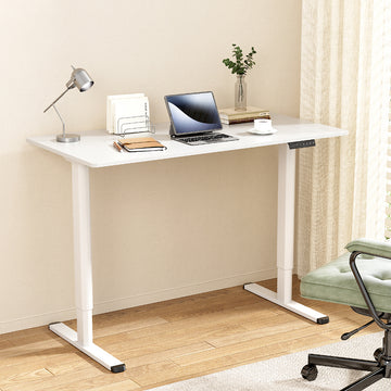 Artiss Electric Standing Desk Height Adjustable 120cm White