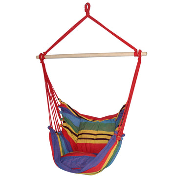 Gardeon Hammock Chair with Cushion Outdoor Camping 100cm