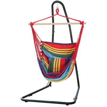 Gardeon Hammock Chair with Steel Stand Height Adjustable