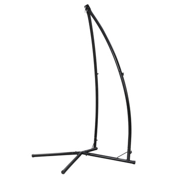 Gardeon Hammock Chair Stand Steel 2.1m A-Frame Black