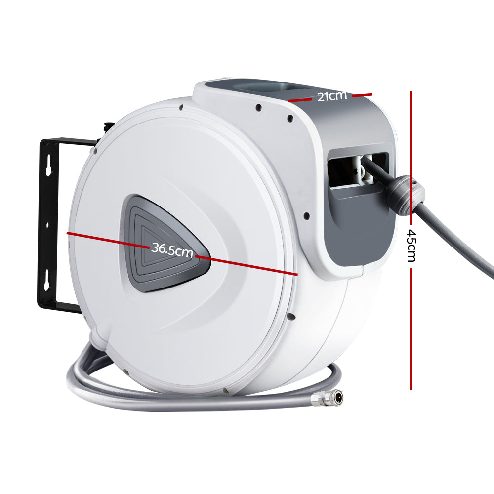 Giantz Retractable Air Hose Reel 10m Wall Mount Compressor Garage
