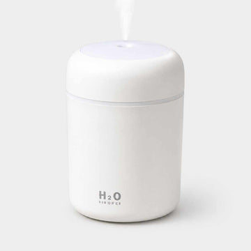 Living Today Mini LED Ultrasonic Humidifier 300ml Cool Mist