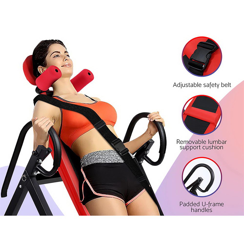 Everfit Inversion Table Gravity Back Stretcher 120kg Capacity