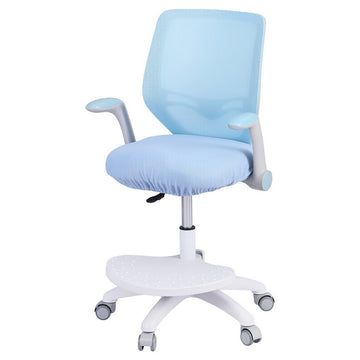 Keezi Ergonomic Kids Study Chair Height Adjustable with Footrest Blue