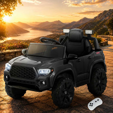 Toyota Licensed Electric Ride On Car With Remote Control 12V Black