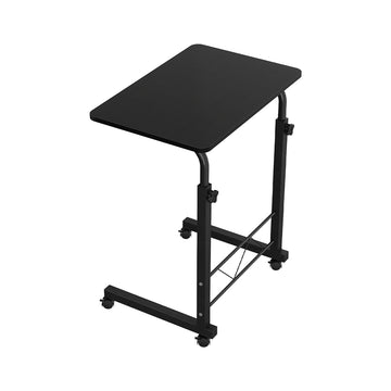Artiss Mobile Laptop Desk Height Adjustable 60cm Black