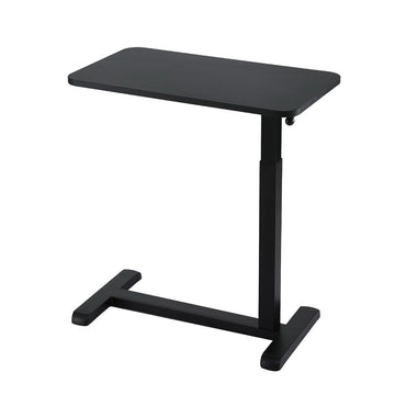 Artiss Mobile Laptop Desk Pneumatic Height Adjustable 70cm Black