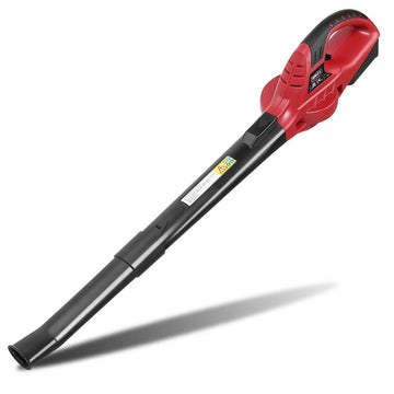 Giantz Cordless Leaf Blower 20V Lithium 2-Speed Black Red