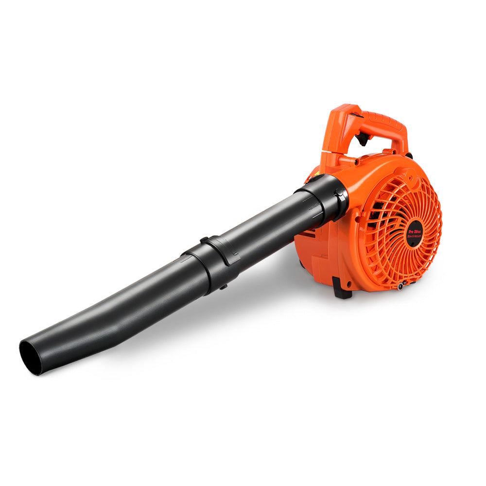 Giantz 2-in-1 Petrol Blower and Vacuum 25.4cc Orange